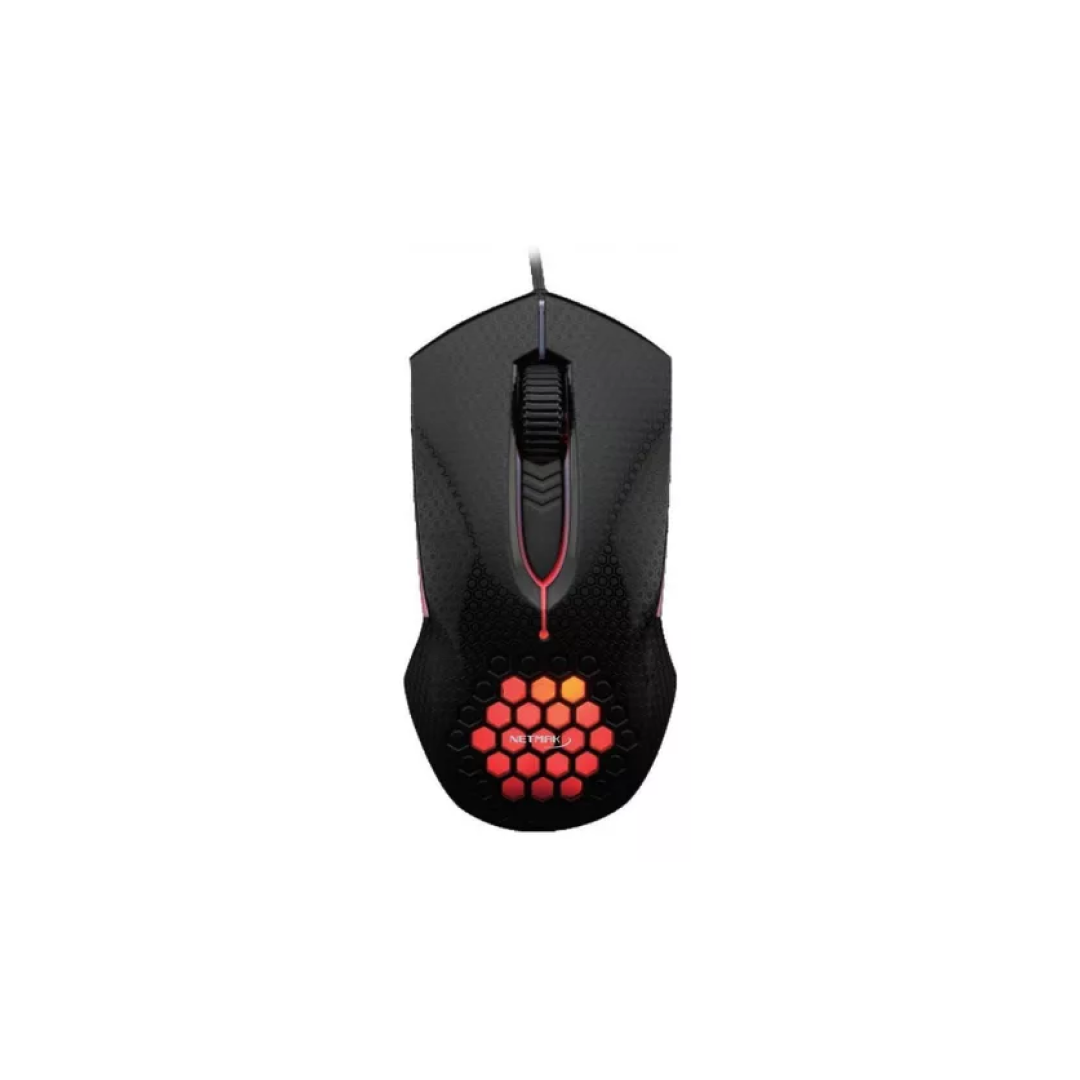 MOUSE NETMAK NM-SHOCK R.ILUM.G - Imagen 1
