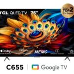 TV.TCL 75'75C655AF QLED GOOGLE