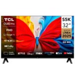 TV.TCL 32'32S5K-F QLED GOOGLE